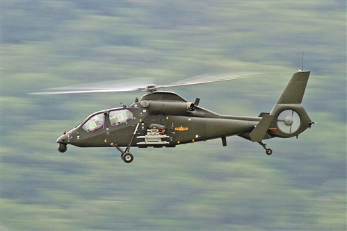 \武直19\是中航哈飞在直9基础上研制的武装直升机