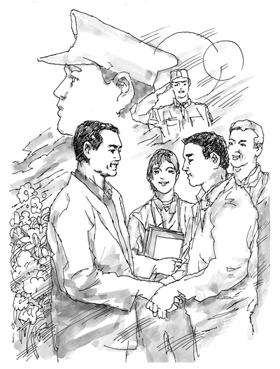 烧包门图片