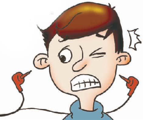 街头买回魔音耳机听摇滚 耳机坏了耳朵也坏了