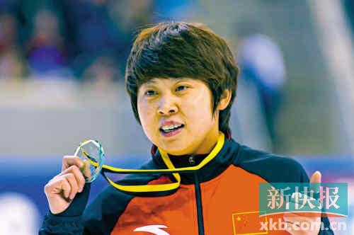 半决赛打破世界纪录 王蒙500米获六连冠
