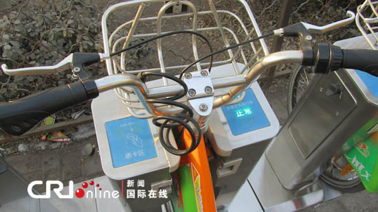 新春走基层:太原市的绿色便民工程 公共自行车