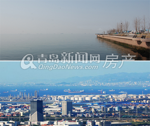 上图:安谧的后海片区
下图:西海岸滨海一角
