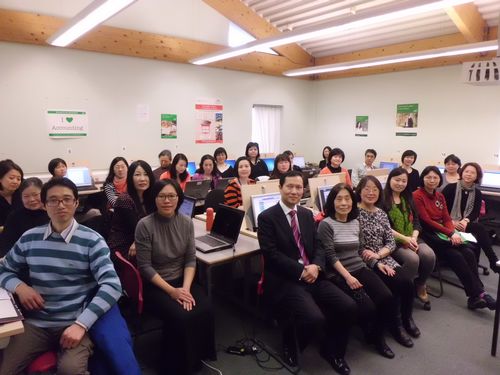 英国中文教育促进会为中文教师举办多媒体培训