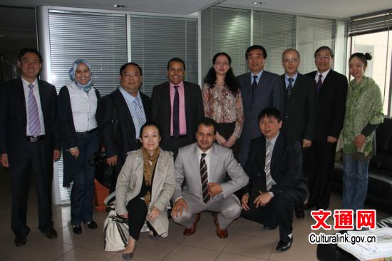 中国文化传媒集团沙漠文化旅游考察团访问摩洛