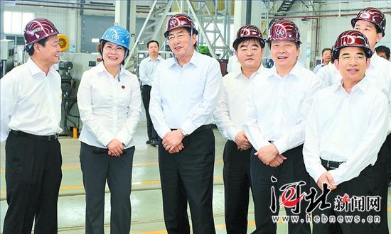 北京市党政代表团到河北省考察