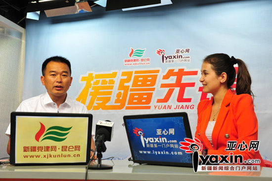 亚心网专访湖北援疆干部黄发新:生态保护见效