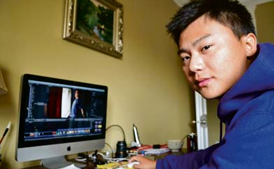 加拿大华裔大学生拍微电影圆导演梦 反映留学