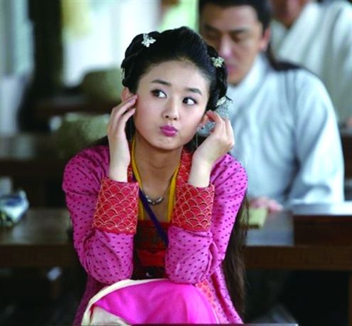 《追鱼剧照》中赵丽颖卖萌传奇张青剧照香港乱世图片