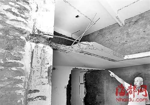 凿架空层承重柱 改建琴行_资讯频道_凤凰网