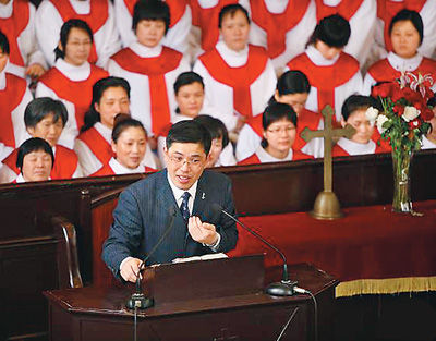 发挥正能量交流促和谐(走进寺观教堂⑥)