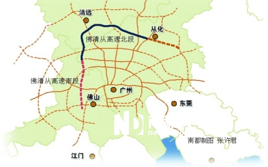 花都市区域地图