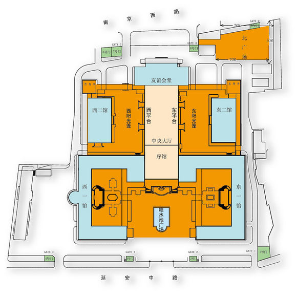 2013上海书展场馆分布图_资讯频道_凤凰网
