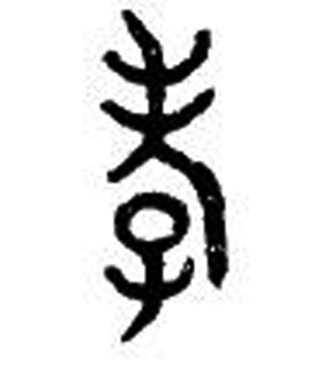 《说文解字》中解释"孝":"善事父母者.从老省,从