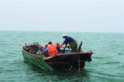 五艘海阳船来青岛偷鱼 称当地海货捞得差不多