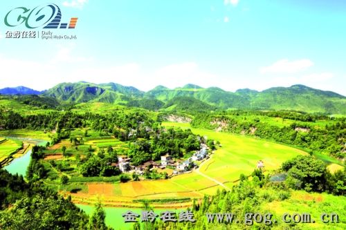 生态贵州 山清水秀天蓝地绿