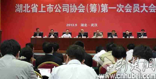 湖北上市公司协会在武汉成立