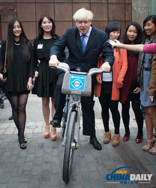 伦敦市长率贸易代表团访华