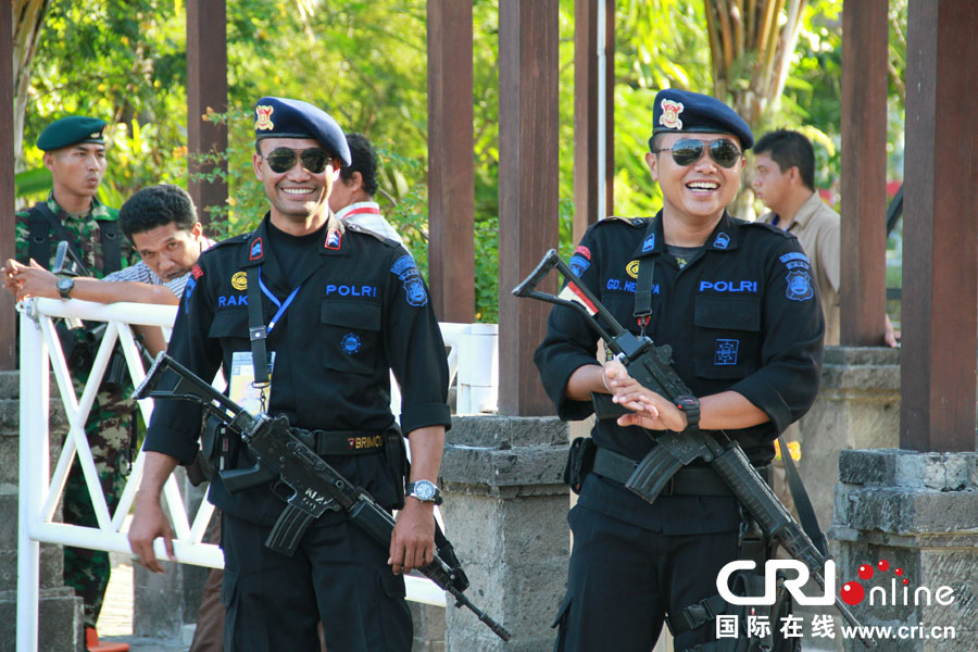 巴厘岛那些又酷又帅的安保警察和军人(高清组
