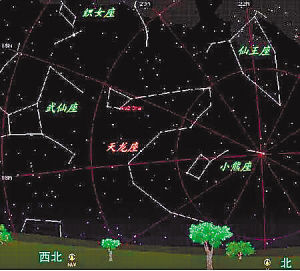 明日清晨看天龙座流星雨