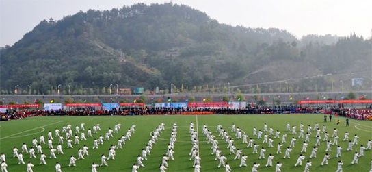 陕西省宁强县:为运动会瘦身