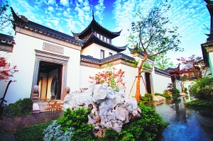 绿城苏州桃花源别墅复兴园林之美_文化频道_凤凰网