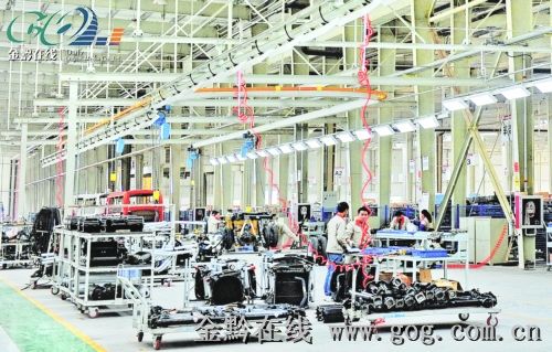 奇瑞万达客车生产线落户小孟工业园