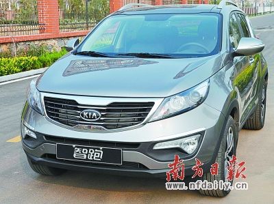 试驾2014款起亚智跑 显露SUV智慧锋芒