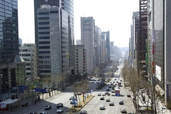 首尔市江南区现代高中_韩国江南区收入