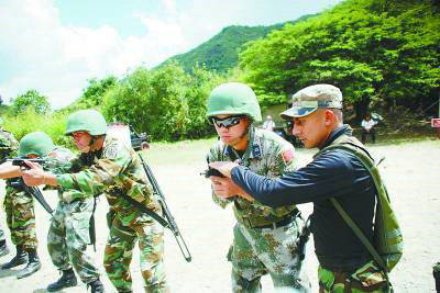 中国雷神特种部队曝光被拍成电影大片(组图