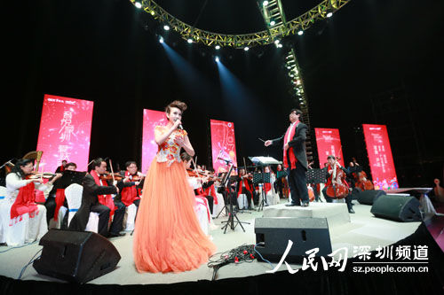 欢乐海岸深圳跨年盛典落幕 璀璨烟花燃放201