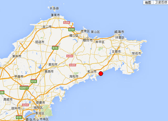 山东省威海市乳山市发生4.0级地震(图)|地震|东