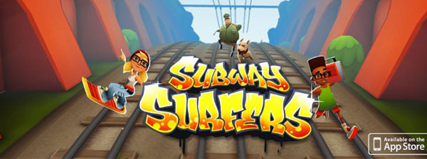 【地铁冲浪者】精美跑酷游戏