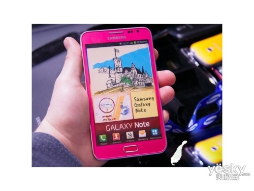 三星i9220粉色版售价3199元