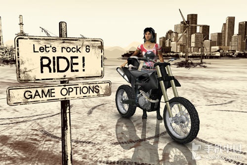 美女车手激情演绎 摩托骑士游戏试玩_科技频道_凤凰网