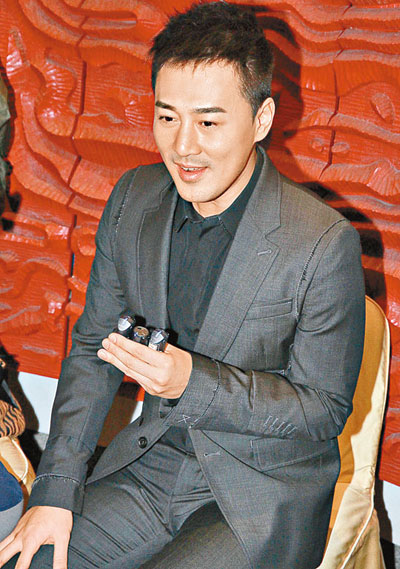 林峰受访时否认与嘉颖是“一山不能藏二虎”