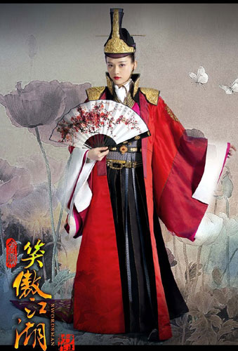于正版《笑傲江湖》陈乔恩东方不败造型曝光