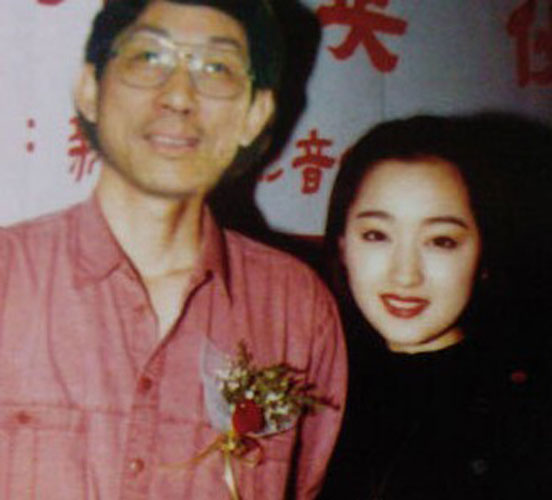 杨钰莹和著名音乐家吴颂今