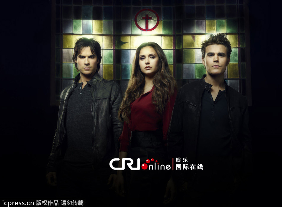 《吸血鬼日记》第4季最新定妆照 三角恋换男主时易世变_音乐频道_凤凰网