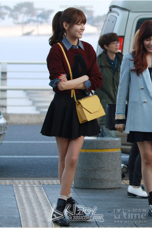 少女时代两位成员秀英与tifanny以