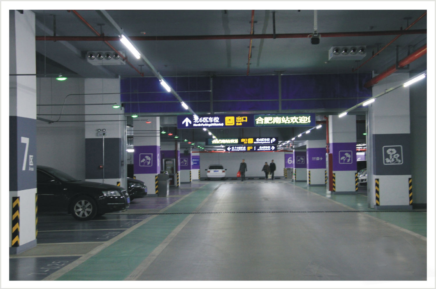 长沙南站西广场停车场图片