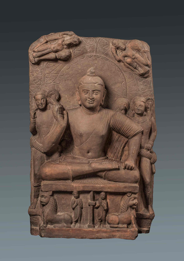 相比犍陀罗的精雕细刻,马图拉的风格就显得粗枝大叶,形象上也更印度