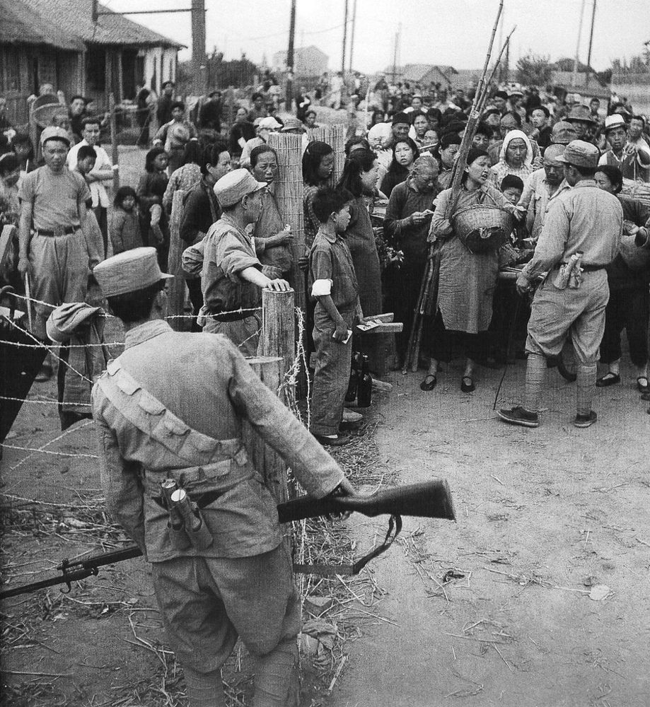 1949年上海被解放军攻下的前夕