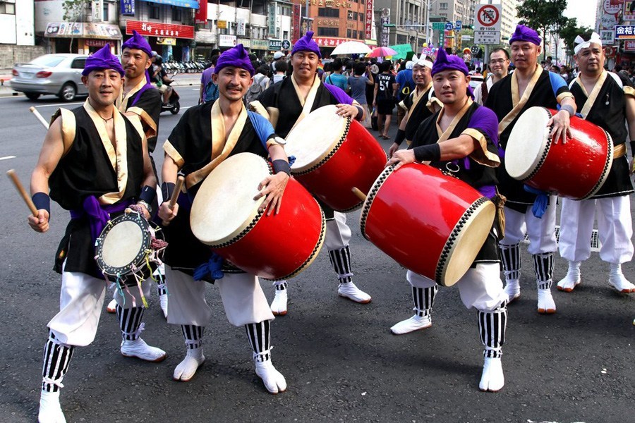 10月27日,中国台湾台北,迈入第10年的台湾同志大游行下午从凯达格兰