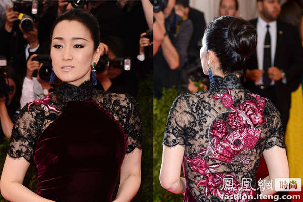 2015 met gala红毯 8女星花苞盘发造型走红