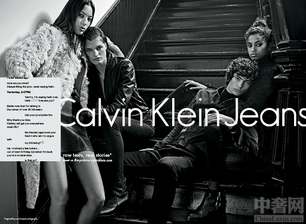 klein jeans继续与流行文化碰撞,calvin klein jeans 2015秋冬广告