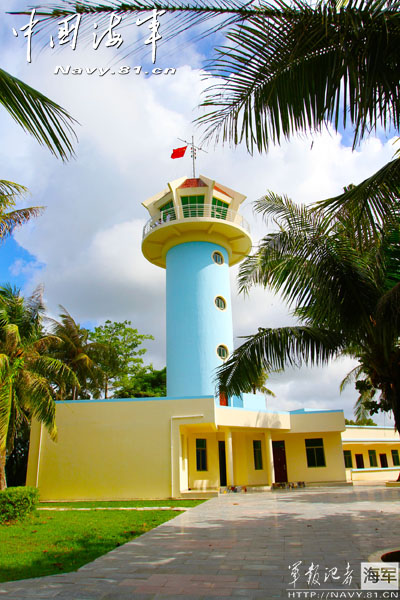 海南榆林军港内部风光