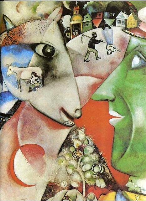 mikibanax马克夏加尔引领超现实艺术潮