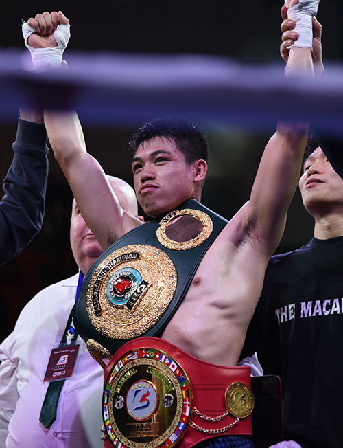 林立拳对阵詹纳-艾丹特孙想想赢得金腰带孙想想对阵阿格-托奎罗