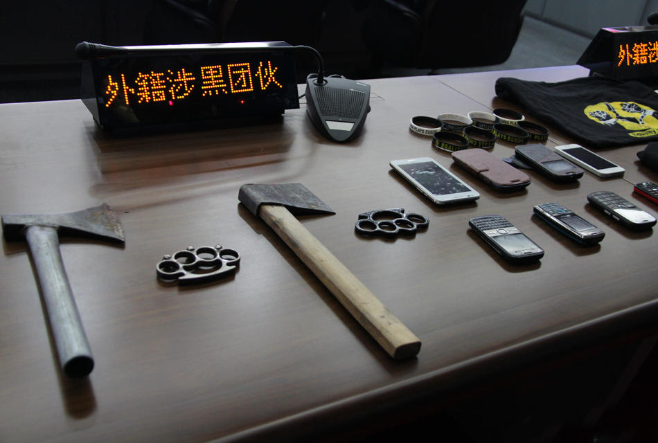 广东抓捕黑人涉黑团伙自由斗士2009年就成立名气不小