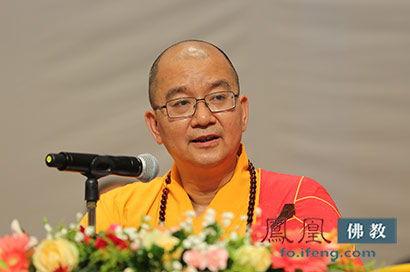 学诚法师:讲经交流引领佛教界形成良好风气_凤凰网